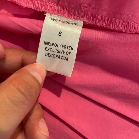 THML Statement Sleeve Peplum Top - Picture 3 of 6